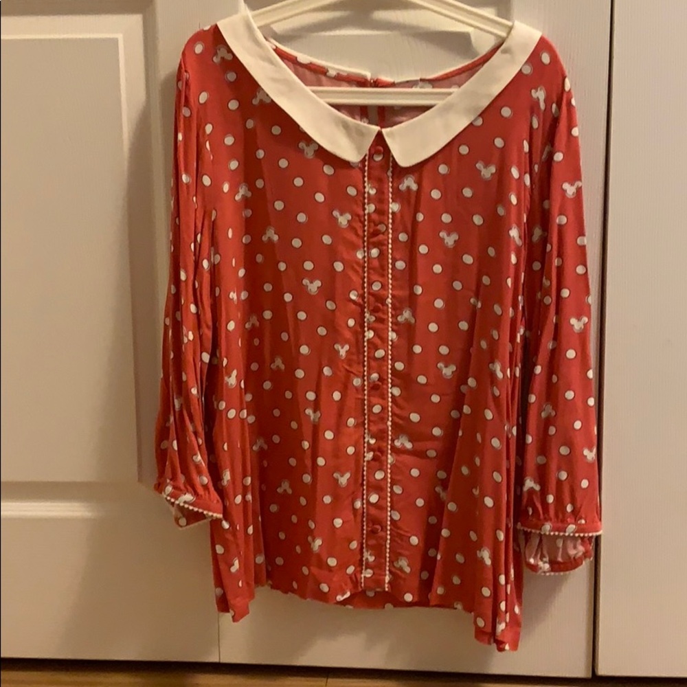 Lauren Conrad Disney Edition Minnie Mouse Blouse